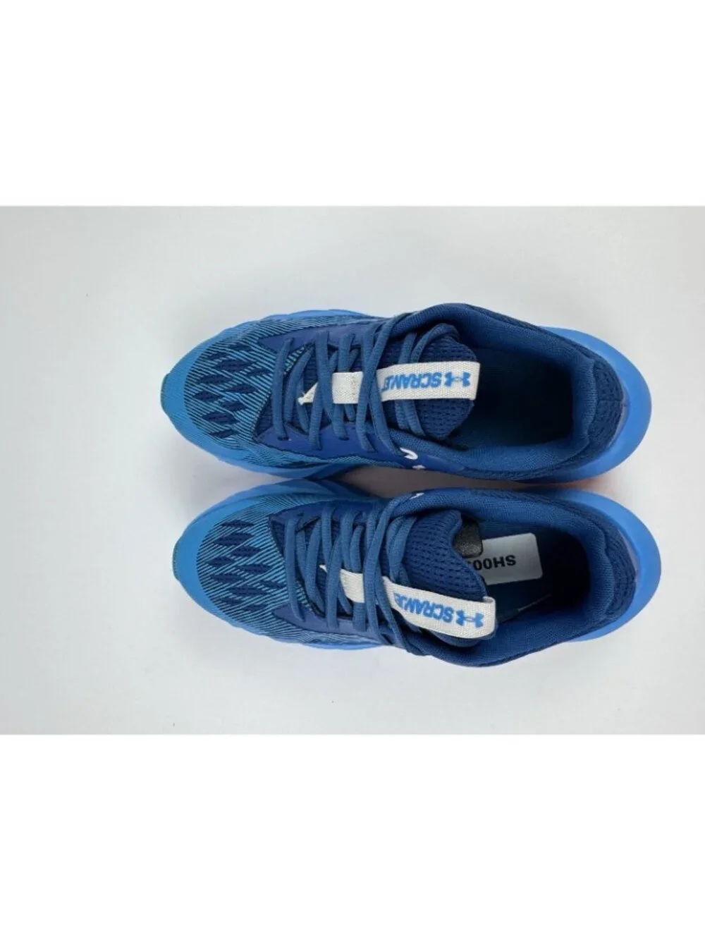 Under Armour Kids UA MACH 9.6 Blue Sneakers Size 5Y